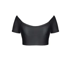 Schwarzes Damen-Top BRMarina001 von Demoniq Black Rose 2.0 Collection
