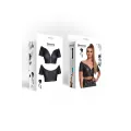 Schwarzes Damen-Top BRMarina001 von Demoniq Black Rose 2.0 Collection