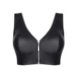 Schwarzes Damen-Top BRElisabetta001 von Demoniq Black Rose 2.0 Collection | Fesselliebe.de