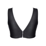 Schwarzes Damen-Top BRElisabetta001 von Demoniq Black Rose 2.0 Collection | Fesselliebe.de