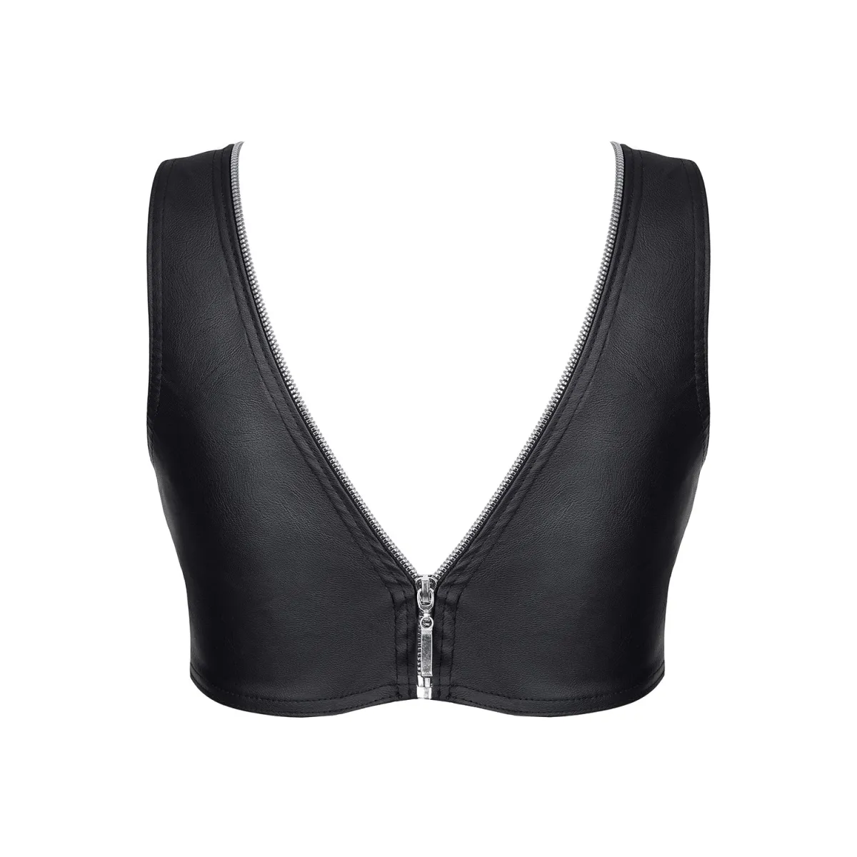 Schwarzes Damen-Top BRElisabetta001 von Demoniq Black Rose 2.0 Collection | Fesselliebe.de