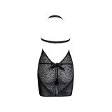 Schwarzes Negligee AA051750 von Anais Apparel Plus Size | Fesselliebe.de