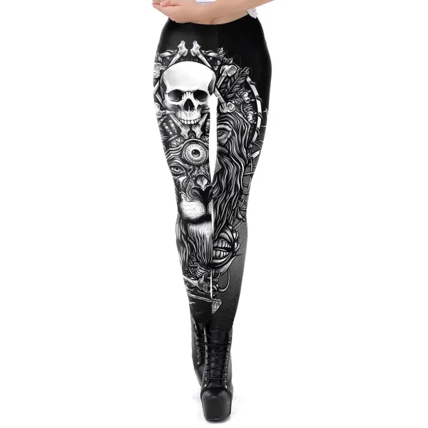 Skull Leggings 90511 von Ocultica | Fesselliebe.de