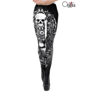 Skull Leggings 90511 von Ocultica