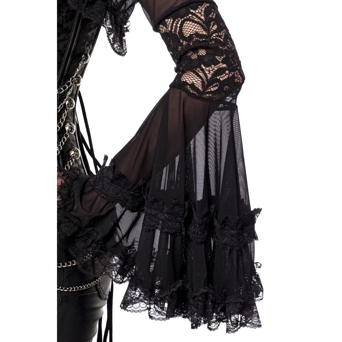 Gothic-Bolero mit Spitze 90009 von Ocultica | Fesselliebe.de