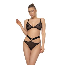 Schwarzes Set AA052439 von Anais Apparel | Fesselliebe.de