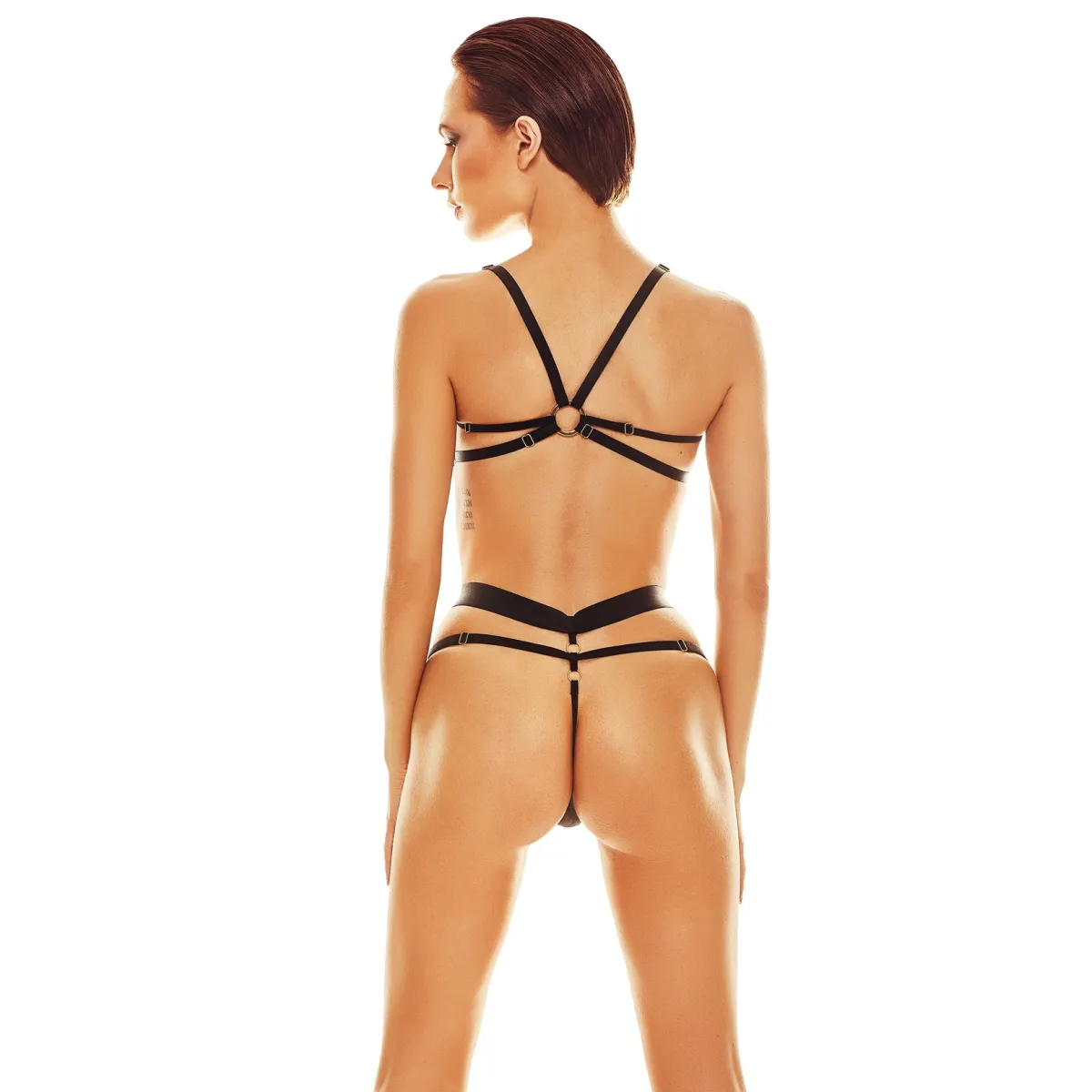 Schwarzes Set AA052439 von Anais Apparel | Fesselliebe.de