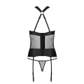 Schwarzes Corset PA596153 von Passion