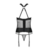 Schwarzes Corset PA596153 von Passion | Fesselliebe.de