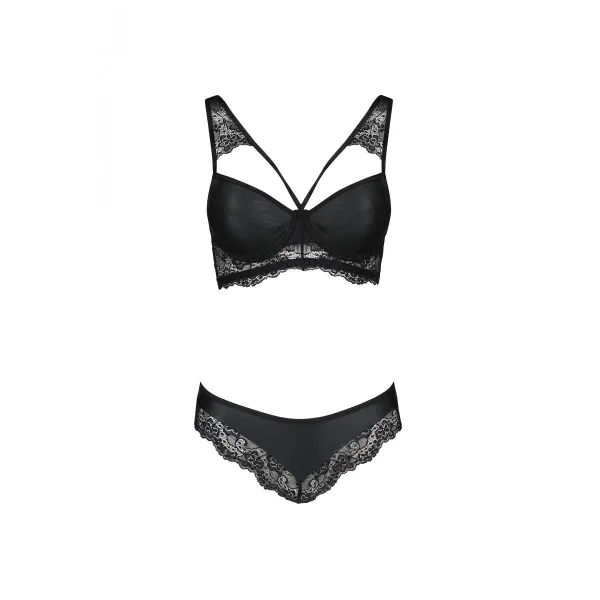 Schwarzes Set PA596224 von Passion | Fesselliebe.de