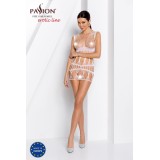 Weißes Netzkleid BS089 von Passion | Fesselliebe.de
