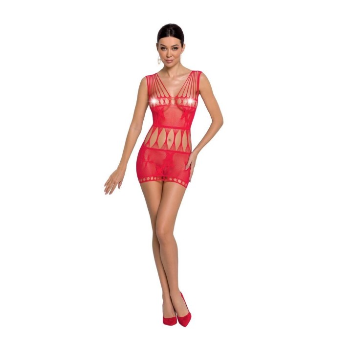 Rotes Netzkleid BS090 von Passion | Fesselliebe.de