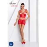 Rotes Netzkleid BS090 von Passion | Fesselliebe.de
