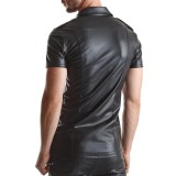 Herren Hemd RMLuca001 schwarz von Regnes Fetish Planet | Fesselliebe.de