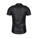 Herren Hemd RMLuca001 schwarz von Regnes Fetish Planet | Fesselliebe.de