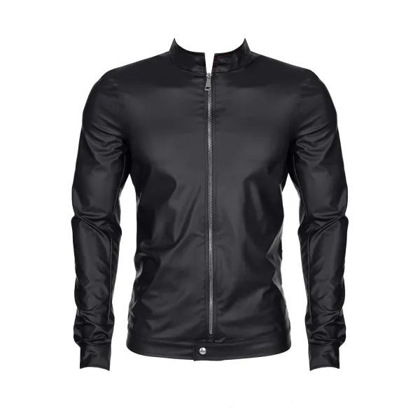 Herren Jacke RMGiorgio001 schwarz von Regnes Fetish Planet | Fesselliebe.de