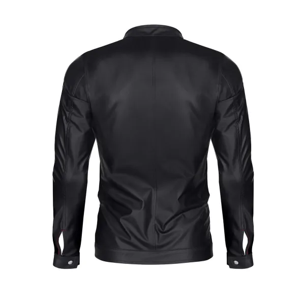 Herren Jacke RMGiorgio001 schwarz von Regnes Fetish Planet | Fesselliebe.de