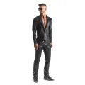 Herren Jacke RMGiorgio001 schwarz von Regnes Fetish Planet