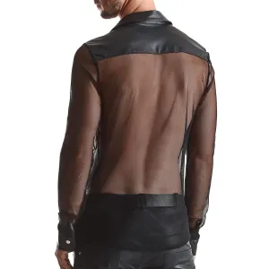 Herren Hemd RMCesare001 schwarz von Regnes Fetish Planet