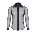 Herren Hemd RMCesare001 schwarz von Regnes Fetish Planet
