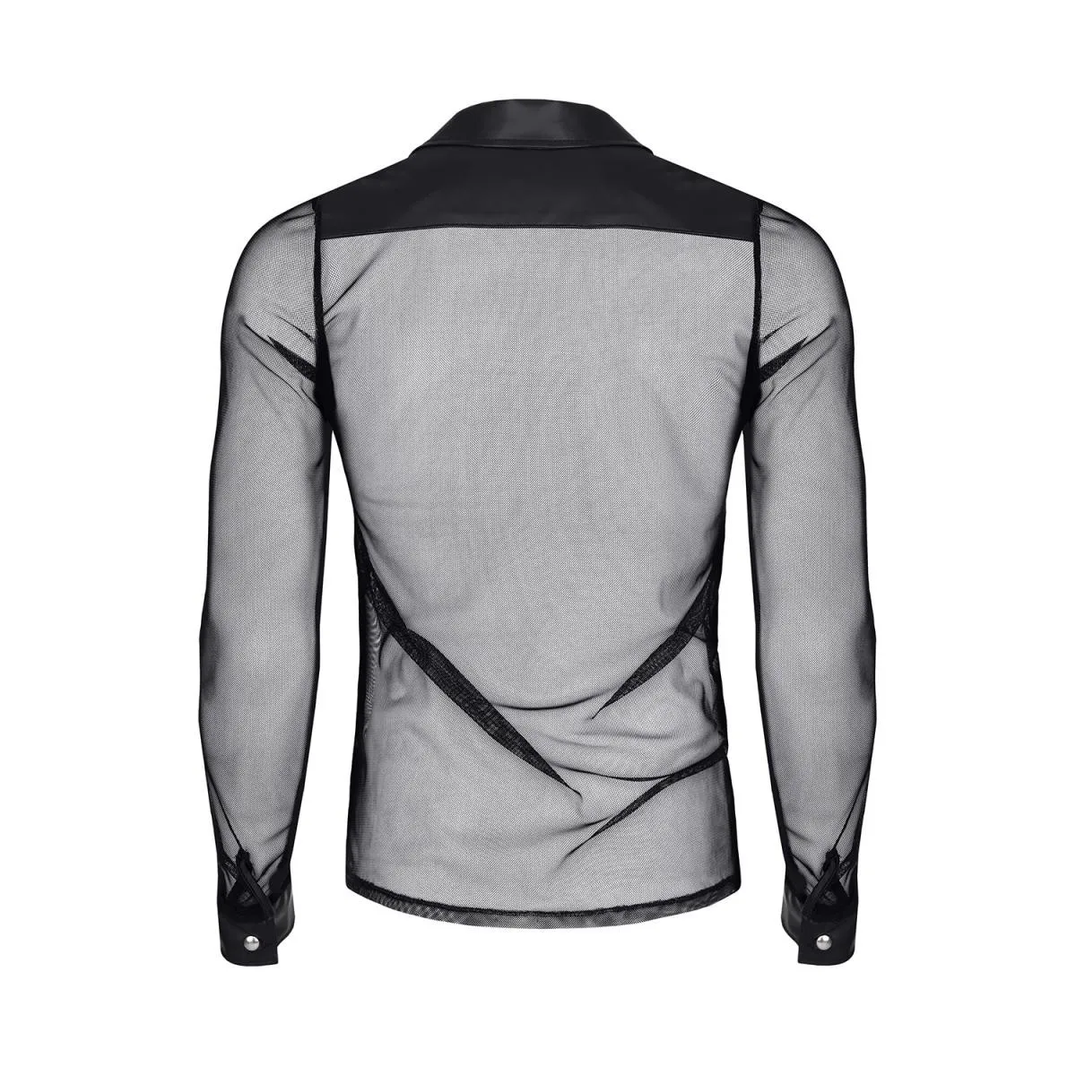 Herren Hemd RMCesare001 schwarz von Regnes Fetish Planet | Fesselliebe.de