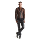 Herren Hemd RMCesare001 schwarz von Regnes Fetish Planet | Fesselliebe.de
