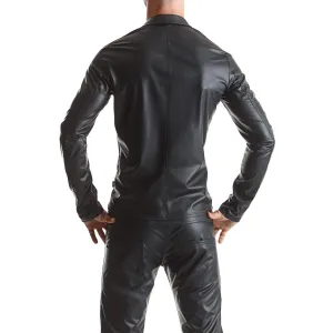 Herren Jacke RMDaniele001 schwarz von Regnes Fetish Planet