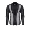 Herren Jacke RMDaniele001 schwarz von Regnes Fetish Planet