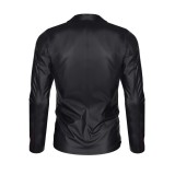 Herren Jacke RMDaniele001 schwarz von Regnes Fetish Planet | Fesselliebe.de