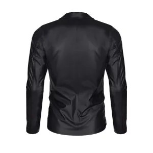 Herren Jacke RMDaniele001 schwarz von Regnes Fetish Planet