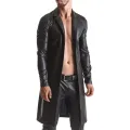 Herren Mantel RMSergio001 schwarz von Regnes Fetish Planet