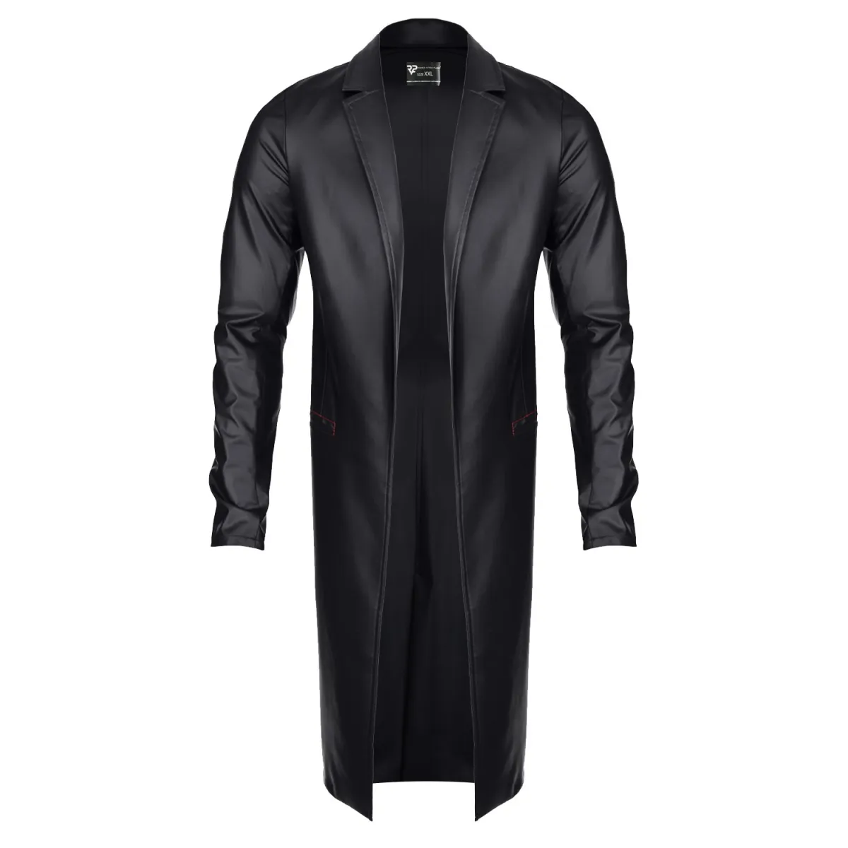 Herren Mantel RMSergio001 schwarz von Regnes Fetish Planet | Fesselliebe.de