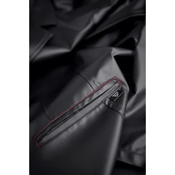 Herren Mantel RMSergio001 schwarz von Regnes Fetish Planet | Fesselliebe.de