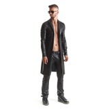 Herren Mantel RMSergio001 schwarz von Regnes Fetish Planet | Fesselliebe.de
