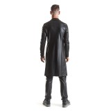Herren Mantel RMSergio001 schwarz von Regnes Fetish Planet | Fesselliebe.de