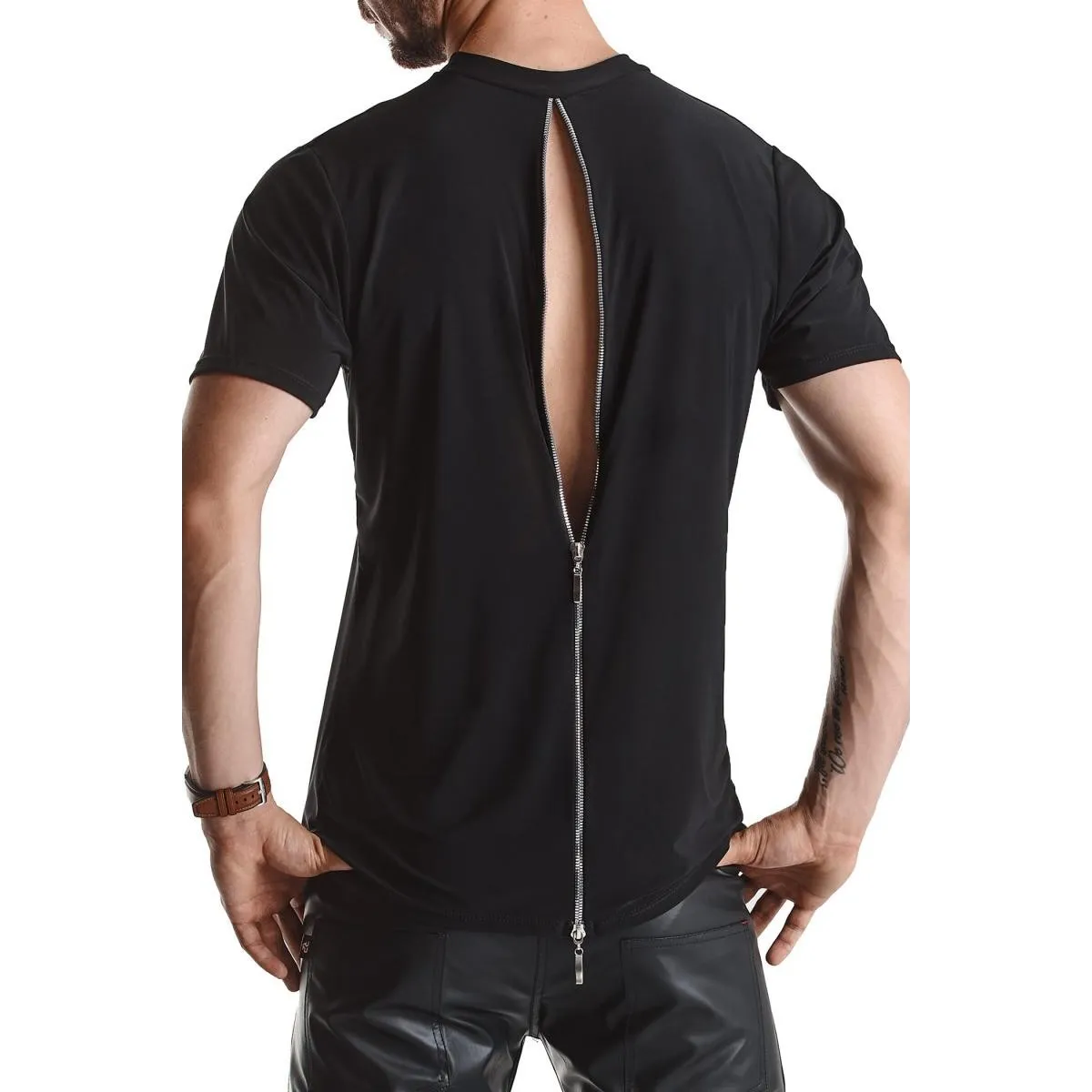 Herren T-Shirt RMRiccardo001 schwarz von Regnes Fetish Planet | Fesselliebe.de