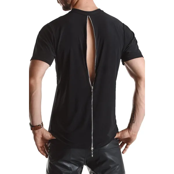 Herren T-Shirt RMRiccardo001 schwarz von Regnes Fetish Planet | Fesselliebe.de