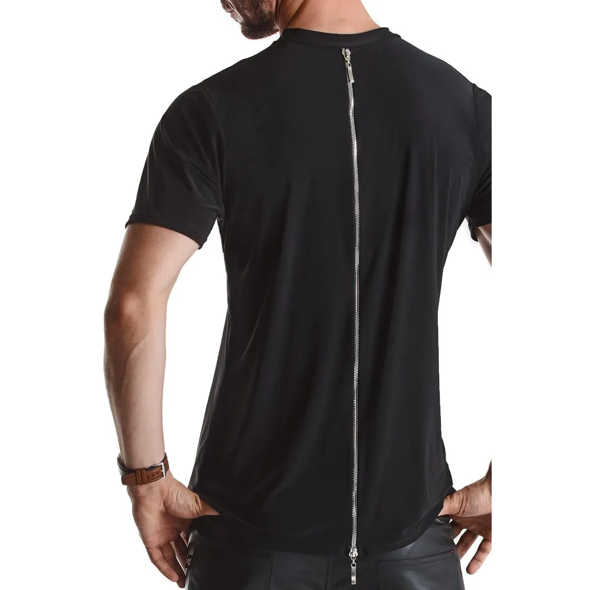 Herren T-Shirt RMRiccardo001 schwarz von Regnes Fetish Planet | Fesselliebe.de