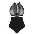 Schwarzer Body LXAleta001 von Demoniq LadyX
