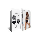 Schwarzes Set LXPaloma001 von Demoniq LadyX | Fesselliebe.de