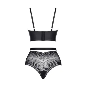 Schwarzes Set LXYessenia001 von Demoniq LadyX