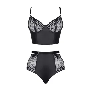 Schwarzes Set LXYessenia001 von Demoniq LadyX