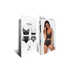 Schwarzes Set LXYessenia001 von Demoniq LadyX