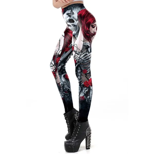 Skull Leggings 90516 von Ocultica | Fesselliebe.de
