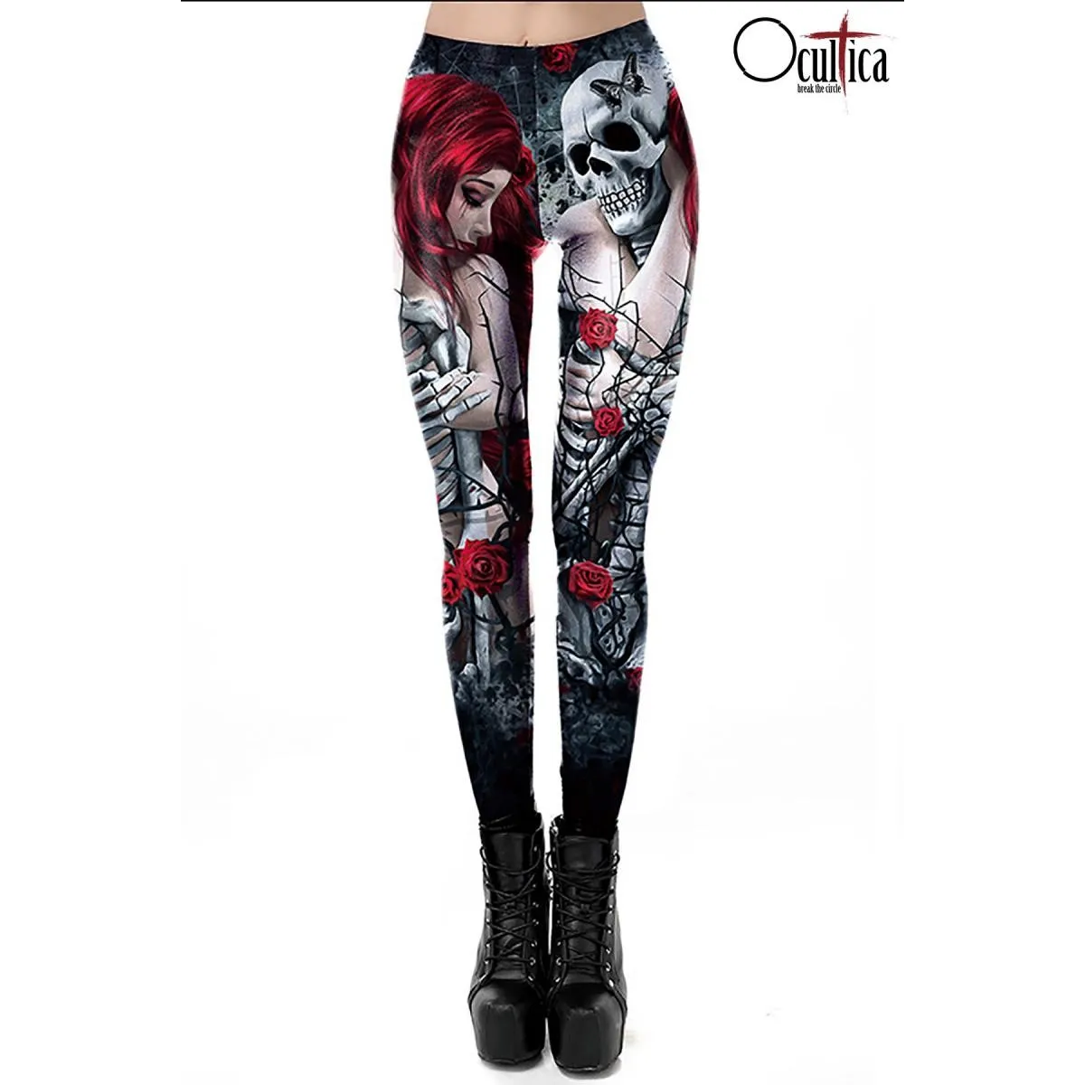 Skull Leggings 90516 von Ocultica | Fesselliebe.de