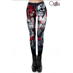 Skull Leggings 90516 von Ocultica