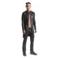 Herren Mantel RMMario001 schwarz von Regnes Fetish Planet