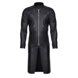 Herren Mantel RMMario001 schwarz von Regnes Fetish Planet | Fesselliebe.de
