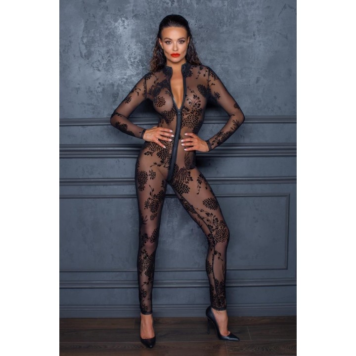 Schwarzer Overall F237 von Noir Handmade Fucking Fabulous Collection | Fesselliebe.de