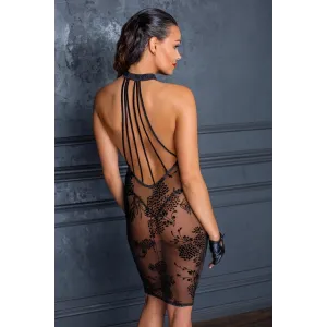 Halblanges Kleid F240 von Noir Handmade Fucking Fabulous Collection